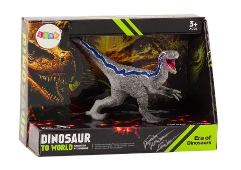 Dinozaur Figurka Kolekcjonerska Velocitaptor Szary 1El LEAN Toys Dinozaur Figurka Kolekcjonerska Velocitaptor Szary 1El LEAN Toys