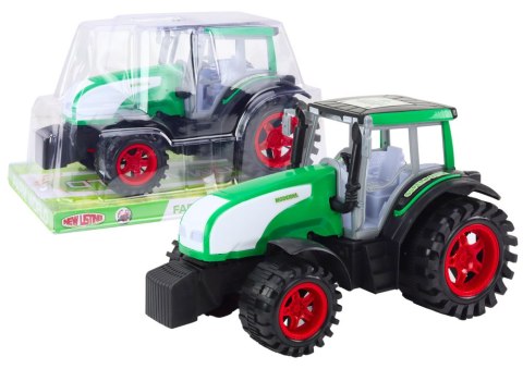 Duży Traktor Farmerski Rolniczy Napęd Zielony LEAN Toys Duży Traktor Farmerski Rolniczy Napęd Zielony LEAN Toys