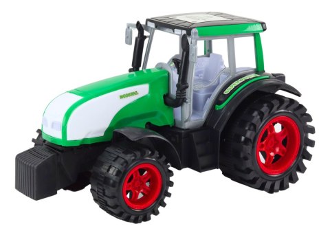 Duży Traktor Farmerski Rolniczy Napęd Zielony LEAN Toys Duży Traktor Farmerski Rolniczy Napęd Zielony LEAN Toys