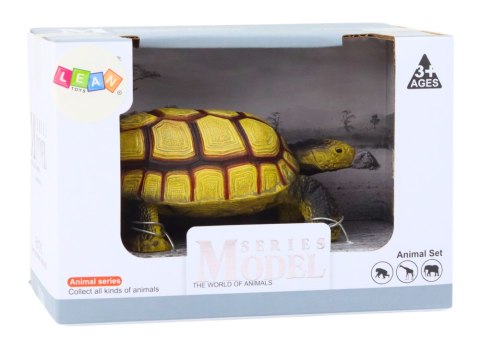 Figurka Kolekcjonerska Żółw Gad Beżowo Brązowy D LEAN TOYS Figurka Kolekcjonerska Żółw Gad Beżowo Brązowy D LEAN TOYS