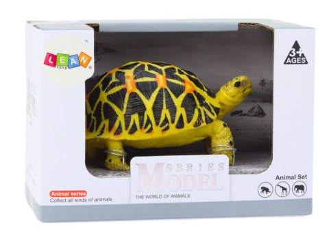 Figurka Kolekcjonerska Żółw Gad Żółty Czarny A LEAN TOYS Figurka Kolekcjonerska Żółw Gad Żółty Czarny A LEAN TOYS