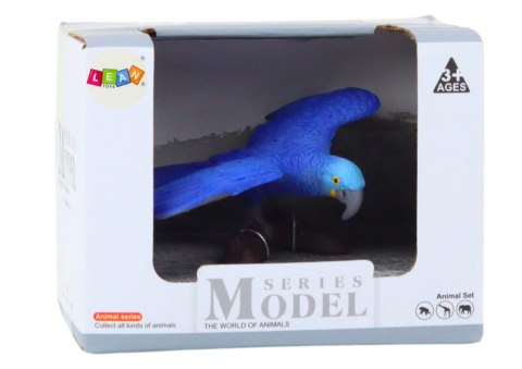 Figurka Papuga Ara niebieska Zwierzęta Świata LEAN Toys Figurka Papuga Ara niebieska Zwierzęta Świata LEAN Toys