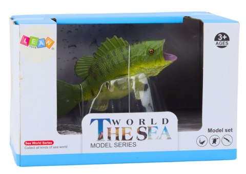 Figurka Ryba Okoń Pospolity Zielona 11 cm Zwierzęta Świata LEAN Toys Figurka Ryba Okoń Pospolity Zielona 11 cm Zwierzęta Świata LEAN Toys
