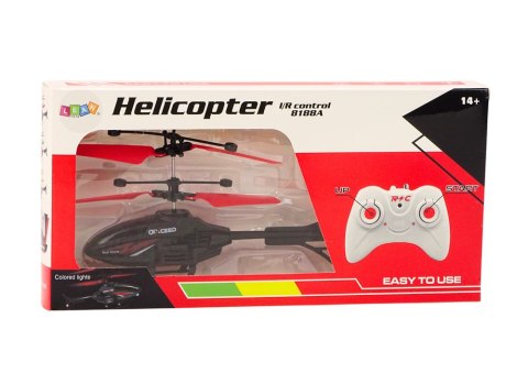 Helikopter Zdalnie Sterowany RC Żyroskop Czerwony LEAN Toys Helikopter Zdalnie Sterowany RC Żyroskop Czerwony LEAN Toys