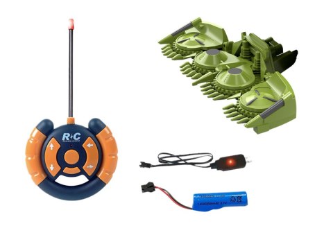 Kombajn Maszyna Rolnicza Zbożowa RC Zdalnie Sterowana Przyczepa Zielona LEAN Toys Kombajn Maszyna Rolnicza Zbożowa RC Zdalnie Sterowana Przyczepa Zielona LEAN Toys