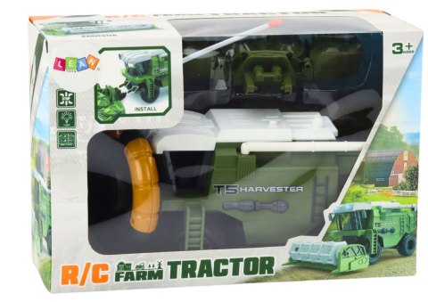 Kombajn Rolniczy Zbożowy RC Maszyna Rolnicza Zdalnie Sterowana Zielony LEAN Toys Kombajn Rolniczy Zbożowy RC Maszyna Rolnicza Zdalnie Sterowana Zielony LEAN Toys