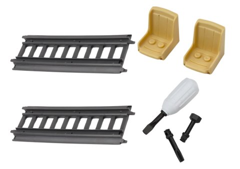 Pociąg Pasażerski Tory Do Skręcania Majsterkowania DIY Dźwięki Światła LEAN Toys Pociąg Pasażerski Tory Do Skręcania Majsterkowania DIY Dźwięki Światła LEAN Toys
