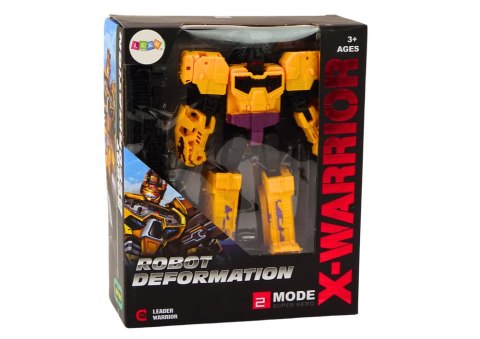 Robot-Czołg Z Bronią 2w1 Transformacja X-Warrior Żółty LEAN Toys Robot-Czołg Z Bronią 2w1 Transformacja X-Warrior Żółty LEAN Toys