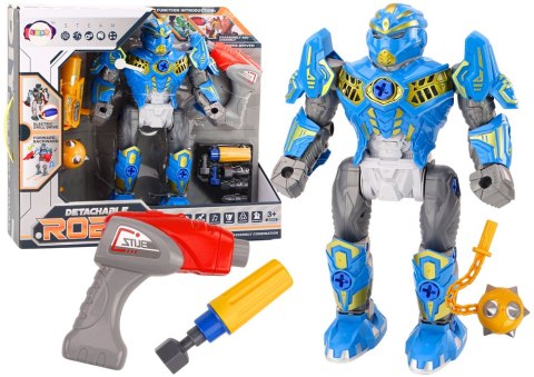 Robot Do Skręcania Broń Wiertarka Śrubokręt Światła Dźwięk Niebieski LEAN Toys Robot Do Skręcania Broń Wiertarka Śrubokręt Światła Dźwięk Niebieski LEAN Toys
