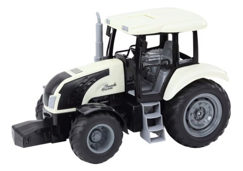 Traktor Zdalnie Sterowany RC 2.4G Dźwięki Biały LEAN Toys Traktor Zdalnie Sterowany RC 2.4G Dźwięki Biały LEAN Toys