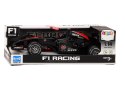 Wyścigówka Samochód Sportowy F1 Z Napędem 1:14 Czarna Dźwięki LEAN Toys
