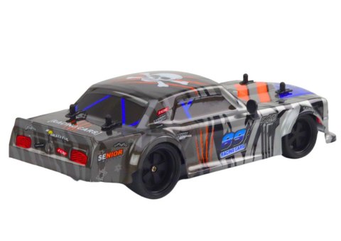 Zdalnie Sterowane Sportowe Auto RC 1:18 Szare LEAN Toys Zdalnie Sterowane Sportowe Auto RC 1:18 Szare LEAN Toys