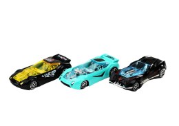 Zestaw Autek Resoraków W Walizce Metalowe 8 Sztuk LEAN Toys