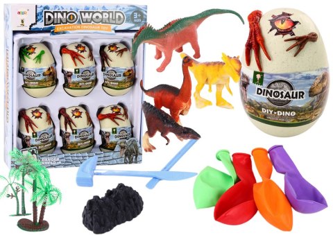 Zestaw Kreatywny Archeologiczny Lodowe Jaja Z Dinozaurami LEAN Toys Zestaw Kreatywny Archeologiczny Lodowe Jaja Z Dinozaurami LEAN Toys