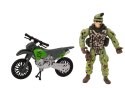 Zestaw Militarny Wojskowy Wóz Bojowy Helikopter Żołnierze Akcesoria Dźwięki LEAN Toys