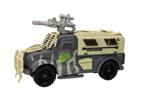 Zestaw Militarny Wojskowy Wóz Bojowy Helikopter Żołnierze Akcesoria Dźwięki LEAN Toys Zestaw Militarny Wojskowy Wóz Bojowy Helikopter Żołnierze Akcesoria Dźwięki LEAN Toys