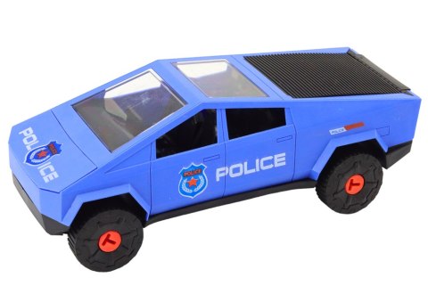Zestaw Nowoczesne Auto z Helikopterem i Lawetą Do Rozkręcania DIY Niebieski LEAN Toys Zestaw Nowoczesne Auto z Helikopterem i Lawetą Do Rozkręcania DIY Niebieski LEAN Toys
