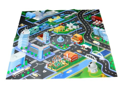 Zestaw Resoraków W Walizce Autka Sportowe Sygnalizacja Droga Zestaw 50 ele. LEAN Toys Zestaw Resoraków W Walizce Autka Sportowe Sygnalizacja Droga Zestaw 50 ele. LEAN Toys