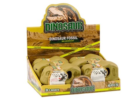 Zestaw Wykopalisk Archeologiczny Dinozaury Skamieniałości Czaszka LEAN TOYS Zestaw Wykopalisk Archeologiczny Dinozaury Skamieniałości Czaszka LEAN TOYS