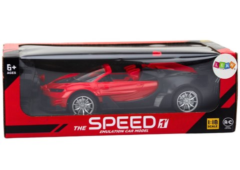 Autko Samochód Sportowy Zdalnie Sterowany RC 1:18 Czerwony LEAN Toys Autko Samochód Sportowy Zdalnie Sterowany RC 1:18 Czerwony LEAN Toys