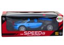 Autko Samochód Sportowy Zdalnie Sterowany RC 1:18 Niebieski LEAN Toys