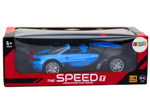Autko Samochód Sportowy Zdalnie Sterowany RC 1:18 Niebieski LEAN Toys Autko Samochód Sportowy Zdalnie Sterowany RC 1:18 Niebieski LEAN Toys