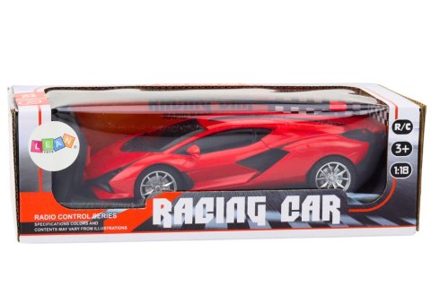 Autko Samochód Sportowy Zdalnie Sterowany RC 1:22 Czerwony LEAN Toys Autko Samochód Sportowy Zdalnie Sterowany RC 1:22 Czerwony LEAN Toys
