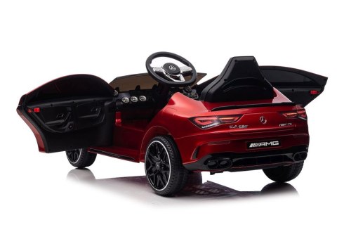 Auto Na Akumulator Mercedes CLA 45s AMG Czerwony Lakierowany 4x4 LEAN CARS Auto Na Akumulator Mercedes CLA 45s AMG Czerwony Lakierowany 4x4 LEAN CARS