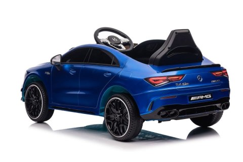 Auto Na Akumulator Mercedes CLA 45s AMG Niebieski Lakierowany 4x4 LEAN CARS Auto Na Akumulator Mercedes CLA 45s AMG Niebieski Lakierowany 4x4 LEAN CARS