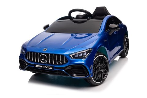 Auto Na Akumulator Mercedes CLA 45s AMG Niebieski Lakierowany 4x4 LEAN CARS Auto Na Akumulator Mercedes CLA 45s AMG Niebieski Lakierowany 4x4 LEAN CARS