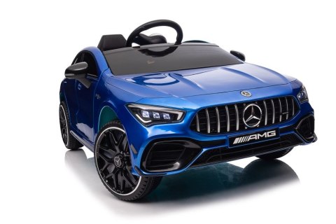 Auto Na Akumulator Mercedes CLA 45s AMG Niebieski Lakierowany 4x4 LEAN CARS Auto Na Akumulator Mercedes CLA 45s AMG Niebieski Lakierowany 4x4 LEAN CARS