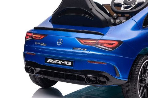 Auto Na Akumulator Mercedes CLA 45s AMG Niebieski Lakierowany 4x4 LEAN CARS Auto Na Akumulator Mercedes CLA 45s AMG Niebieski Lakierowany 4x4 LEAN CARS