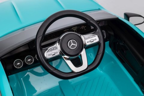 Auto Na Akumulator Mercedes CLA 45s AMG Turkusowy 4x4 LEAN CARS Auto Na Akumulator Mercedes CLA 45s AMG Turkusowy 4x4 LEAN CARS