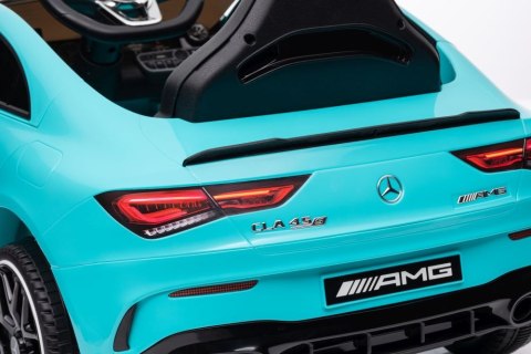 Auto Na Akumulator Mercedes CLA 45s AMG Turkusowy 4x4 LEAN CARS Auto Na Akumulator Mercedes CLA 45s AMG Turkusowy 4x4 LEAN CARS