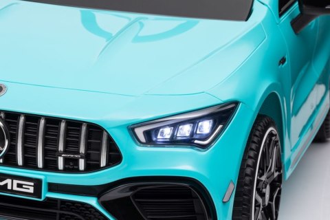 Auto Na Akumulator Mercedes CLA 45s AMG Turkusowy 4x4 LEAN CARS Auto Na Akumulator Mercedes CLA 45s AMG Turkusowy 4x4 LEAN CARS