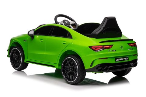 Auto Na Akumulator Mercedes CLA 45s AMG Zielony 4x4 LEAN CARS Auto Na Akumulator Mercedes CLA 45s AMG Zielony 4x4 LEAN CARS