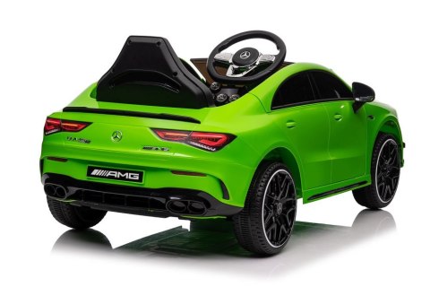 Auto Na Akumulator Mercedes CLA 45s AMG Zielony 4x4 LEAN CARS Auto Na Akumulator Mercedes CLA 45s AMG Zielony 4x4 LEAN CARS