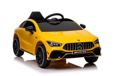 Auto Na Akumulator Mercedes CLA 45s AMG Żółty 4x4 LEAN CARS Auto Na Akumulator Mercedes CLA 45s AMG Żółty 4x4 LEAN CARS