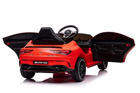 Auto Na Akumulator Mercedes CLA 45s Czerwony AMG 4x4 LEAN CARS Auto Na Akumulator Mercedes CLA 45s Czerwony AMG 4x4 LEAN CARS