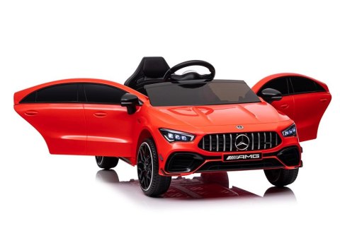 Auto Na Akumulator Mercedes CLA 45s Czerwony AMG 4x4 LEAN CARS Auto Na Akumulator Mercedes CLA 45s Czerwony AMG 4x4 LEAN CARS