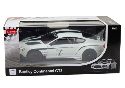 Auto Sportowe RC 1:14 Bentley Continental GT3 Biały Rastar Auto Sportowe RC 1:14 Bentley Continental GT3 Biały Rastar