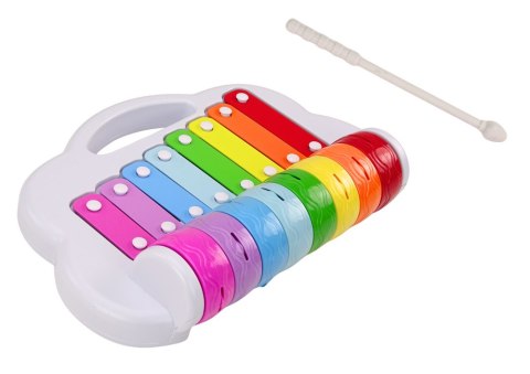 Cymbałki Tęczowe Instrument Dla Dzieci Edukacyjny Interaktywny Kolorowe LEAN Toys Cymbałki Tęczowe Instrument Dla Dzieci Edukacyjny Interaktywny Kolorowe LEAN Toys