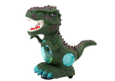 Dinozaur Tańczący Czujnik Przeszkód Światła Dźwięki Zielony LEAN Toys Dinozaur Tańczący Czujnik Przeszkód Światła Dźwięki Zielony LEAN Toys