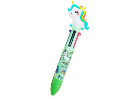 Długopis Wielokolorowy Jednorożec Automatyczny 3 Kolory Mix LEAN TOYS Długopis Wielokolorowy Jednorożec Automatyczny 3 Kolory Mix LEAN TOYS