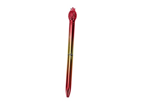 Długopis Z Ananasem W Połysku Złoto Kolorowy Niebieski Wkład 0.7mm Mix LEAN TOYS Długopis Z Ananasem W Połysku Złoto Kolorowy Niebieski Wkład 0.7mm Mix LEAN TOYS