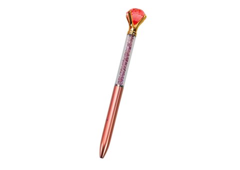 Długopis Z Diamentem Diamenciki Niebieski Wkład 0.7mm Mix LEAN TOYS Długopis Z Diamentem Diamenciki Niebieski Wkład 0.7mm Mix LEAN TOYS