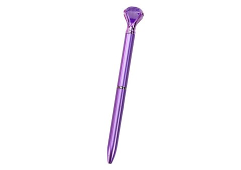 Długopis Z Diamentem W Macie Niebieski Wkład 0.7mm Mix LEAN TOYS Długopis Z Diamentem W Macie Niebieski Wkład 0.7mm Mix LEAN TOYS