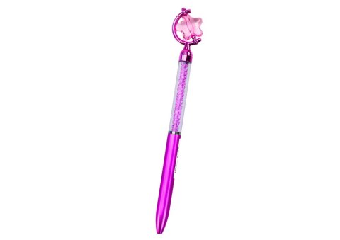 Długopis Z Gwiazdką Diamenciki Niebieski Wkład 0.7mm Mix LEAN TOYS Długopis Z Gwiazdką Diamenciki Niebieski Wkład 0.7mm Mix LEAN TOYS