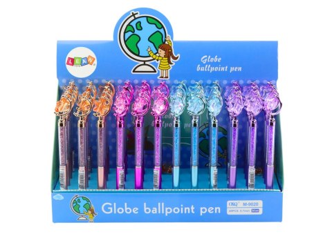 Długopis Z Gwiazdką Diamenciki Niebieski Wkład 0.7mm Mix LEAN TOYS Długopis Z Gwiazdką Diamenciki Niebieski Wkład 0.7mm Mix LEAN TOYS