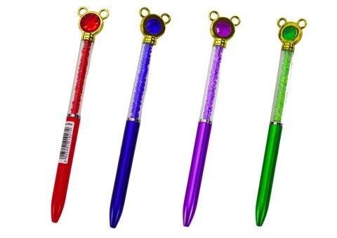 Długopis Z Myszką Diamenciki Niebieski Wkład 0.7mm Mix LEAN TOYS Długopis Z Myszką Diamenciki Niebieski Wkład 0.7mm Mix LEAN TOYS